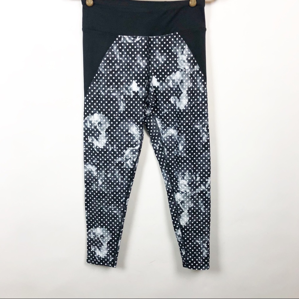 Betsey Johnson Performance Graphic Tights Sz M